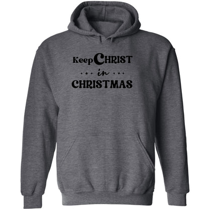 Mens Graphic Hoodie Keep Christ in Christmas - Christian Holiday