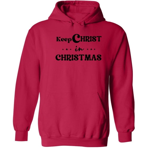 Mens Graphic Hoodie Keep Christ in Christmas - Christian Holiday