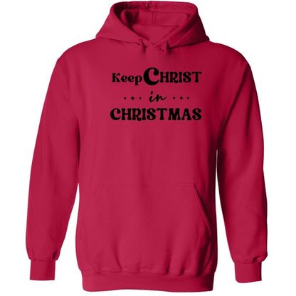 Mens Graphic Hoodie Keep Christ in Christmas - Christian Holiday