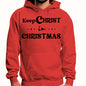 Mens Graphic Hoodie Keep Christ in Christmas - Christian Holiday