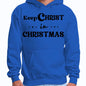 Mens Graphic Hoodie Keep Christ in Christmas - Christian Holiday