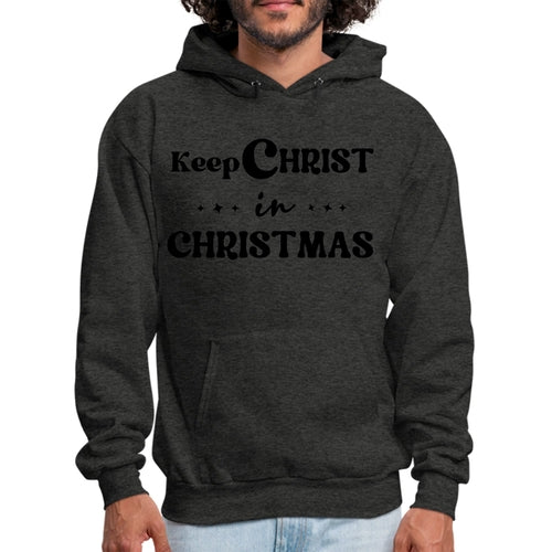 Mens Graphic Hoodie Keep Christ in Christmas - Christian Holiday