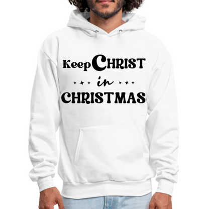 Mens Graphic Hoodie Keep Christ in Christmas - Christian Holiday