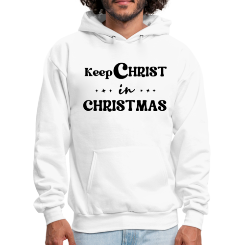 Mens Graphic Hoodie Keep Christ in Christmas - Christian Holiday