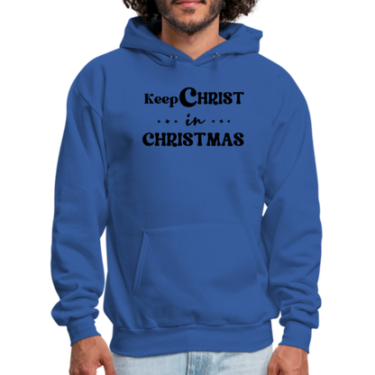 Mens Graphic Hoodie Keep Christ in Christmas - Christian Holiday