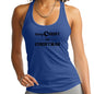 Womens Fitness Tank Top Graphic T-shirt - Keep Christ in Christmas